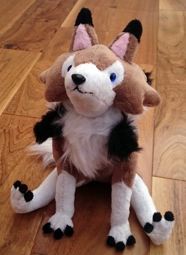 Lycanroc plush - pokemon sun and moon plush